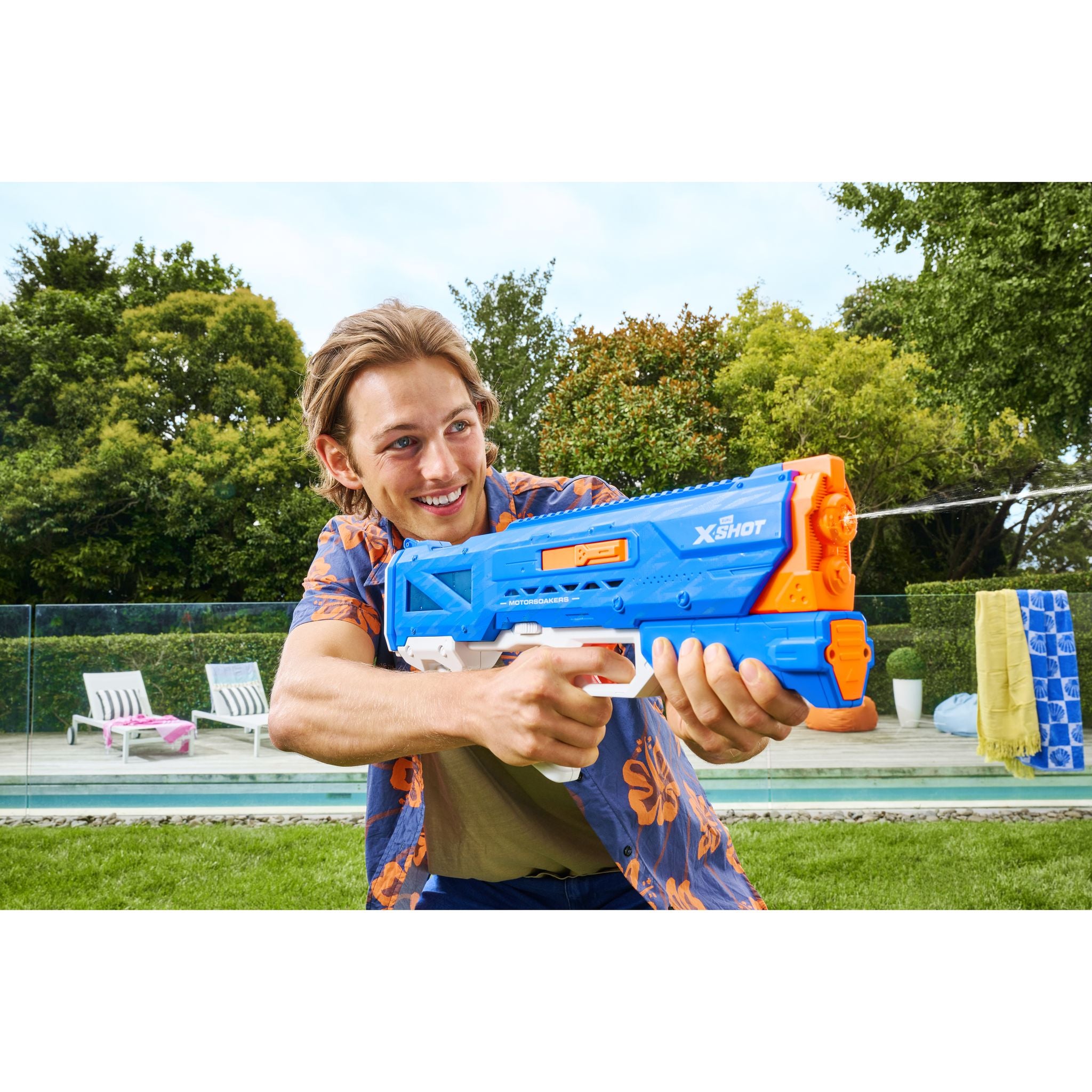 ZURU X Shot Fast Fill Motor Soakers Hydra Pulse Water Blast
