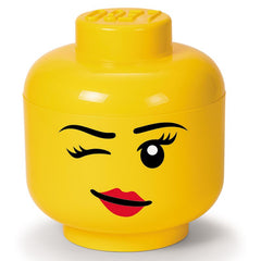 LEGO STORAGE HEAD LARGE WINKY